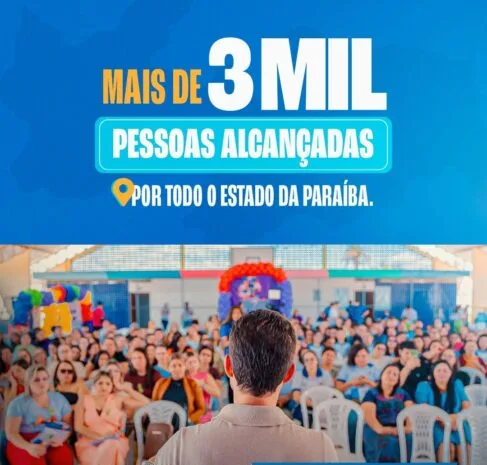 Mandato de Michel Henrique vira símbolo de inclusão e impacto social ao transformar mais de 3 mil vidas com uma Caravana inédita na Paraíba