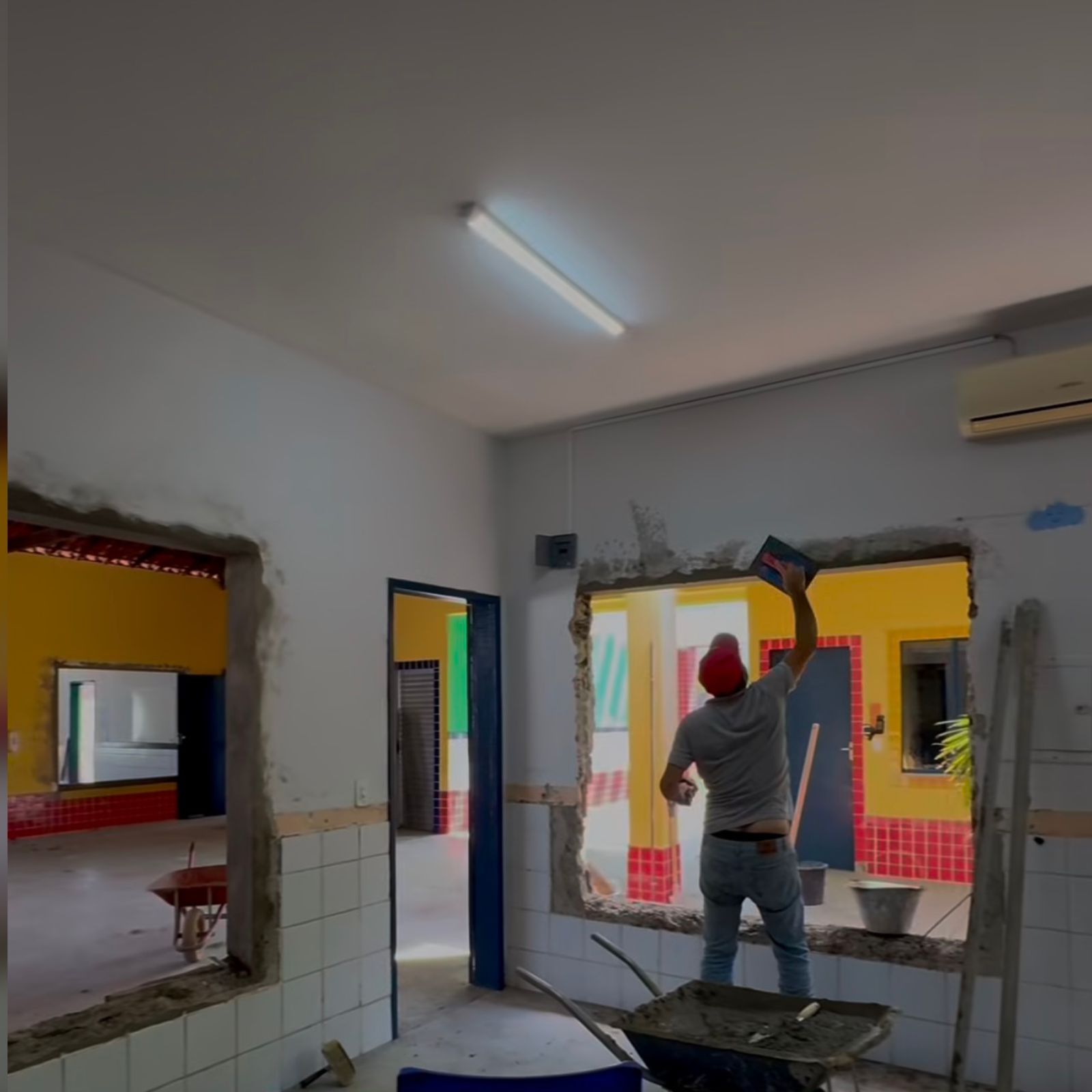 Prefeitura de São José dos Cordeiros segue investindo na educação e reforma mais uma escola da rede municipal