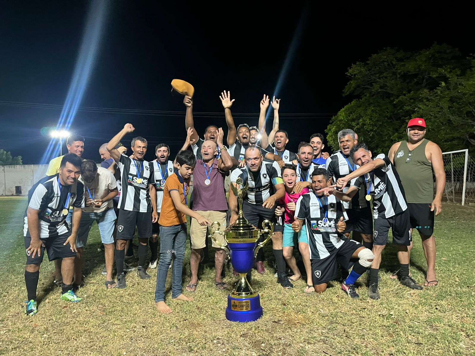 Botafogo da Pitombeira é campeão no encerramento do Society Veteranos 40+ de Sumé