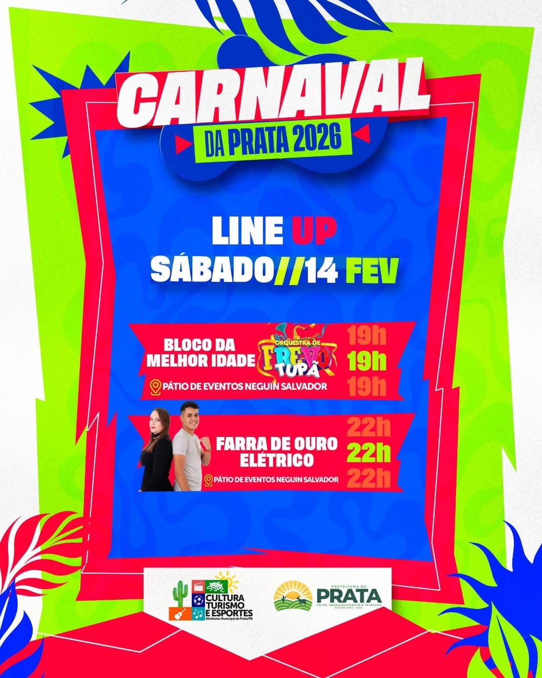 Carnaval de Prata 2026 tem início neste sábado com programação diversificada