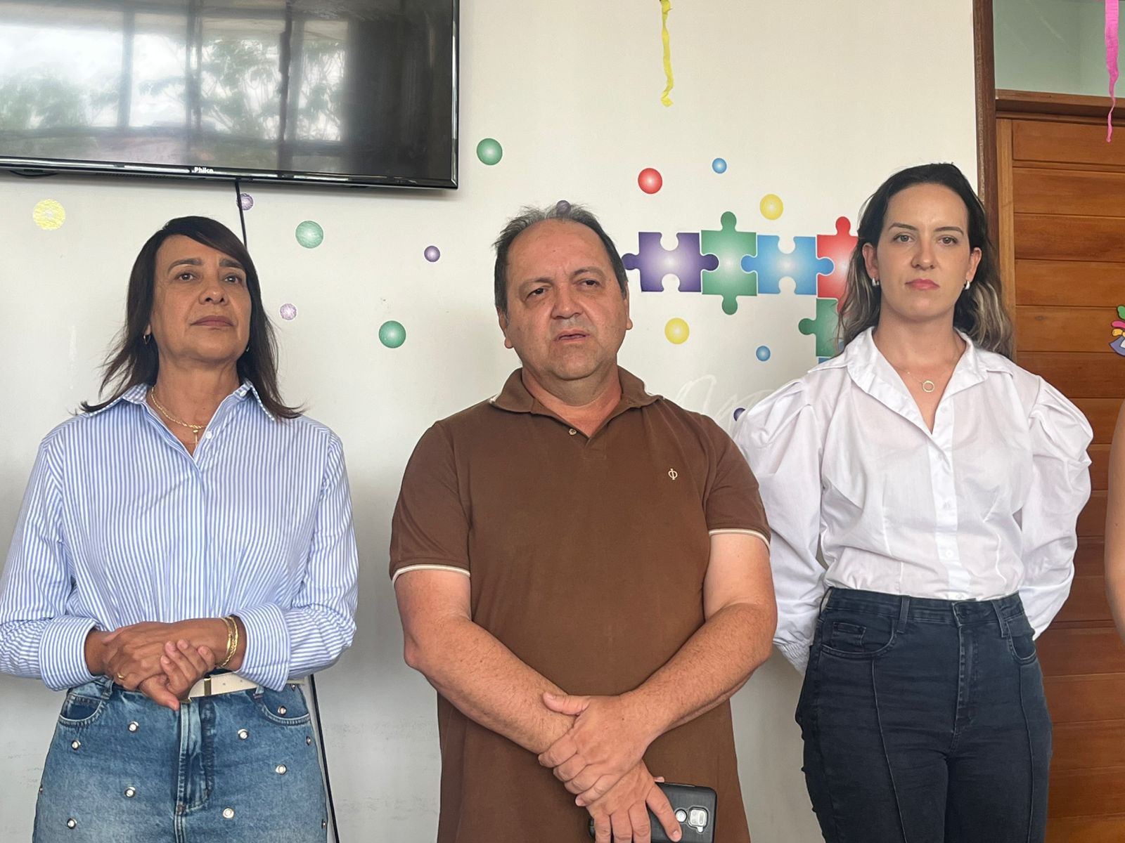 Presidente da Câmara, Jeffeson Menezes, participa da apresentação da nova equipe do Centro de Especialidades Médicas Manoel Lourenço em Sumé