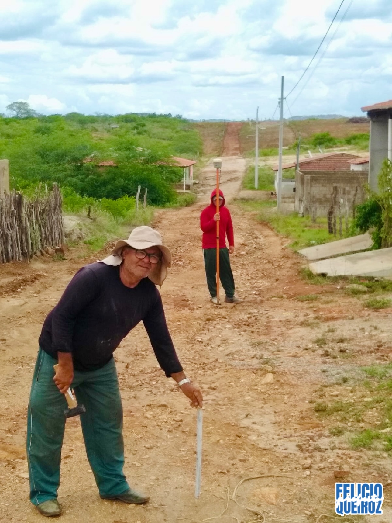 São José dos Cordeiros dá início ao maior programa de pavimentação rural da história