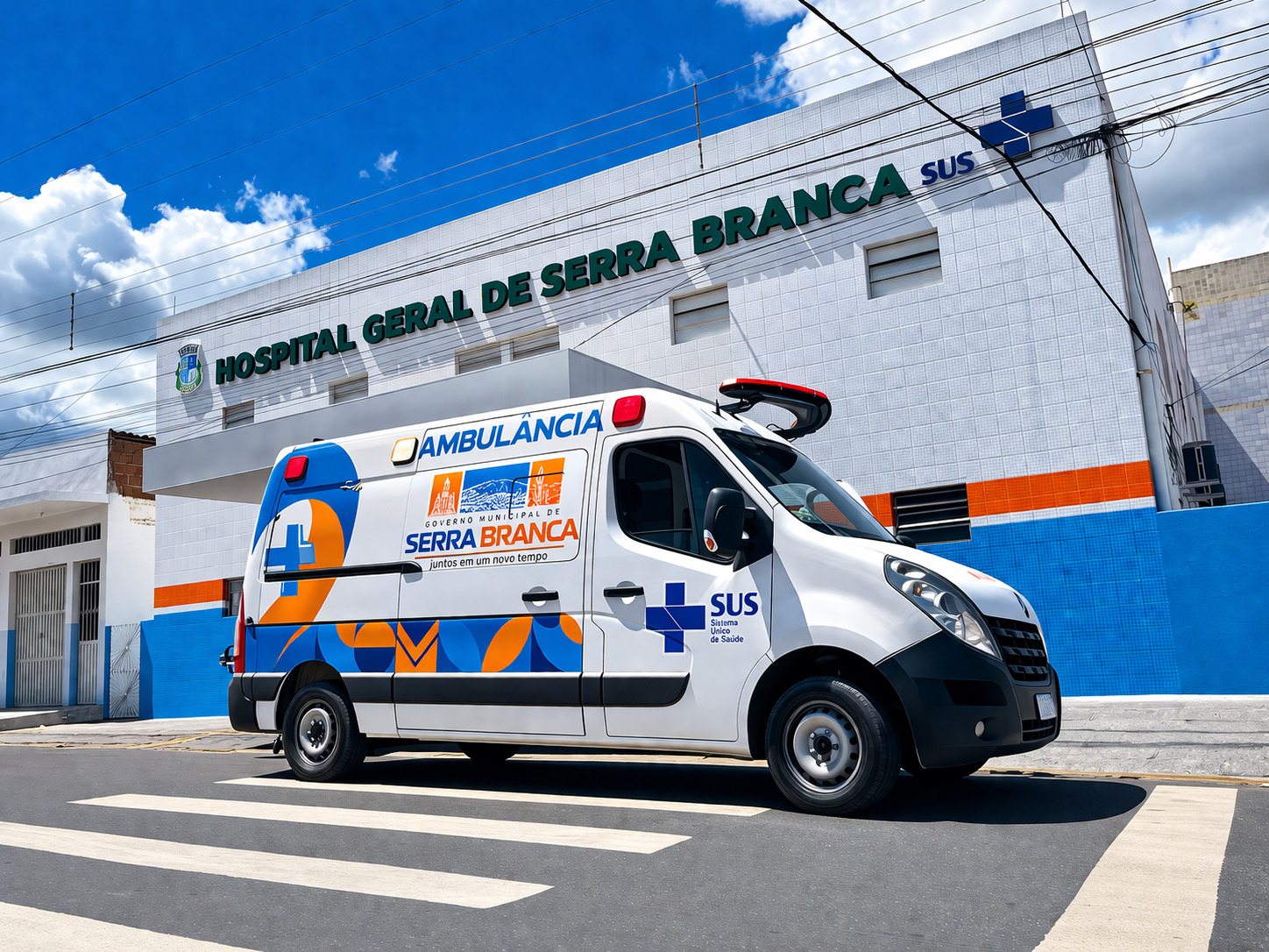 Prefeito Alexandre anuncia entrega de três novos veículos durante as festividades de emancipação política de Serra Branca