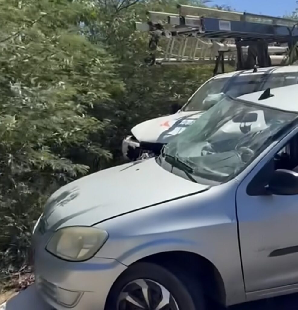 Acidente é registrado na PB-264 entre os municípios de Monteiro e Zabelê