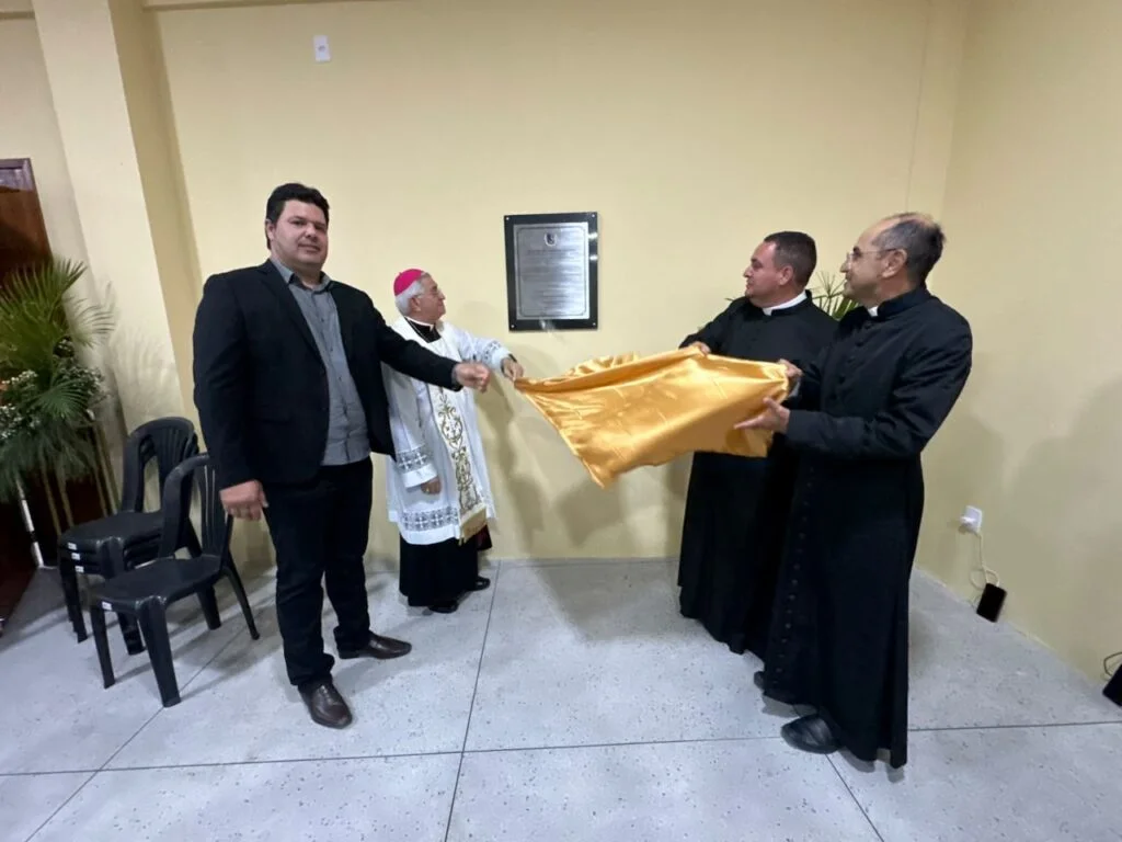 Paróquia de Nossa Senhora do Rosário inaugura novo Centro Pastoral Monsenhor João Honório de Melo, em Prata-PB